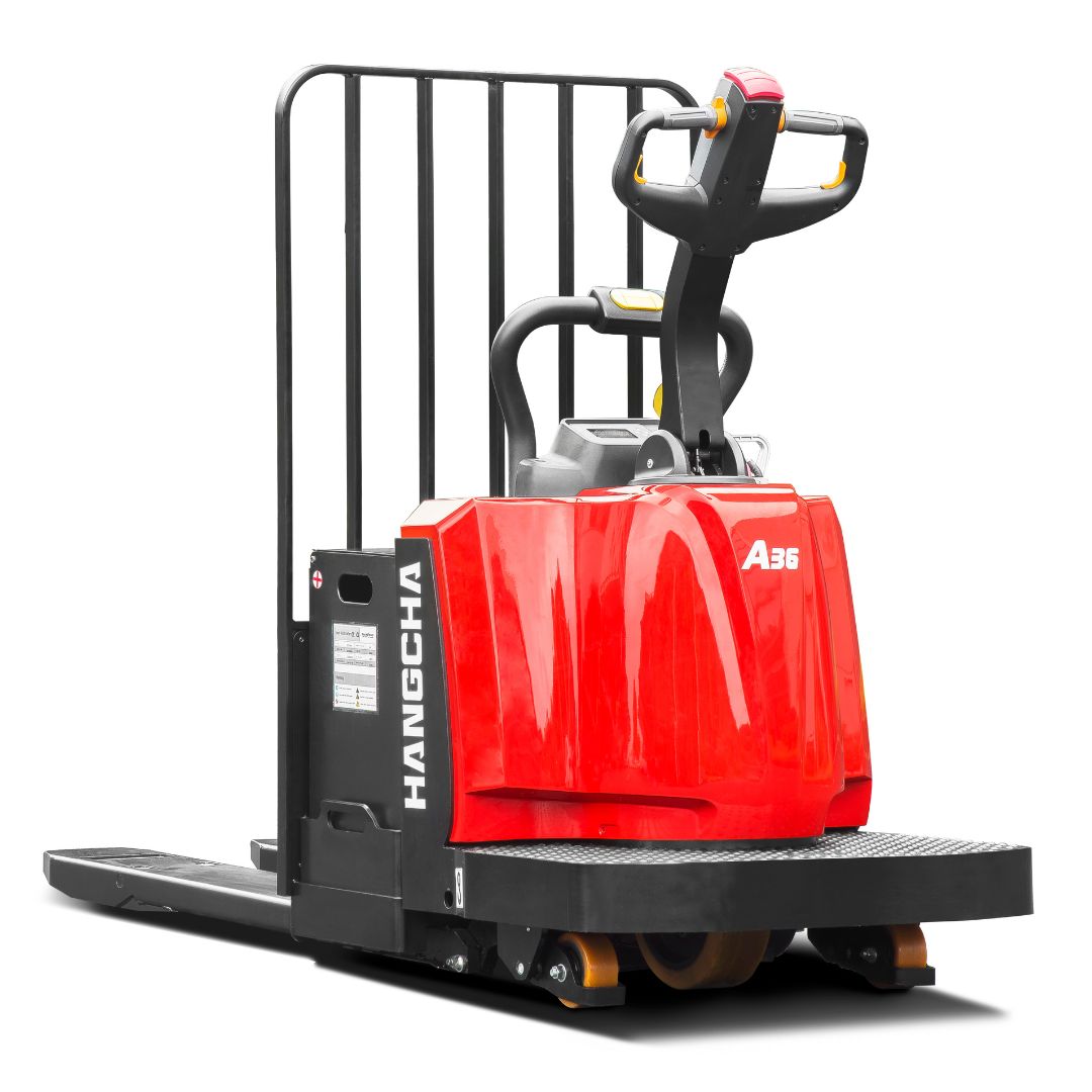 Transpalette électrique à conducteur porté à commande d'extrémité - 6000-8000 lb - Série A.