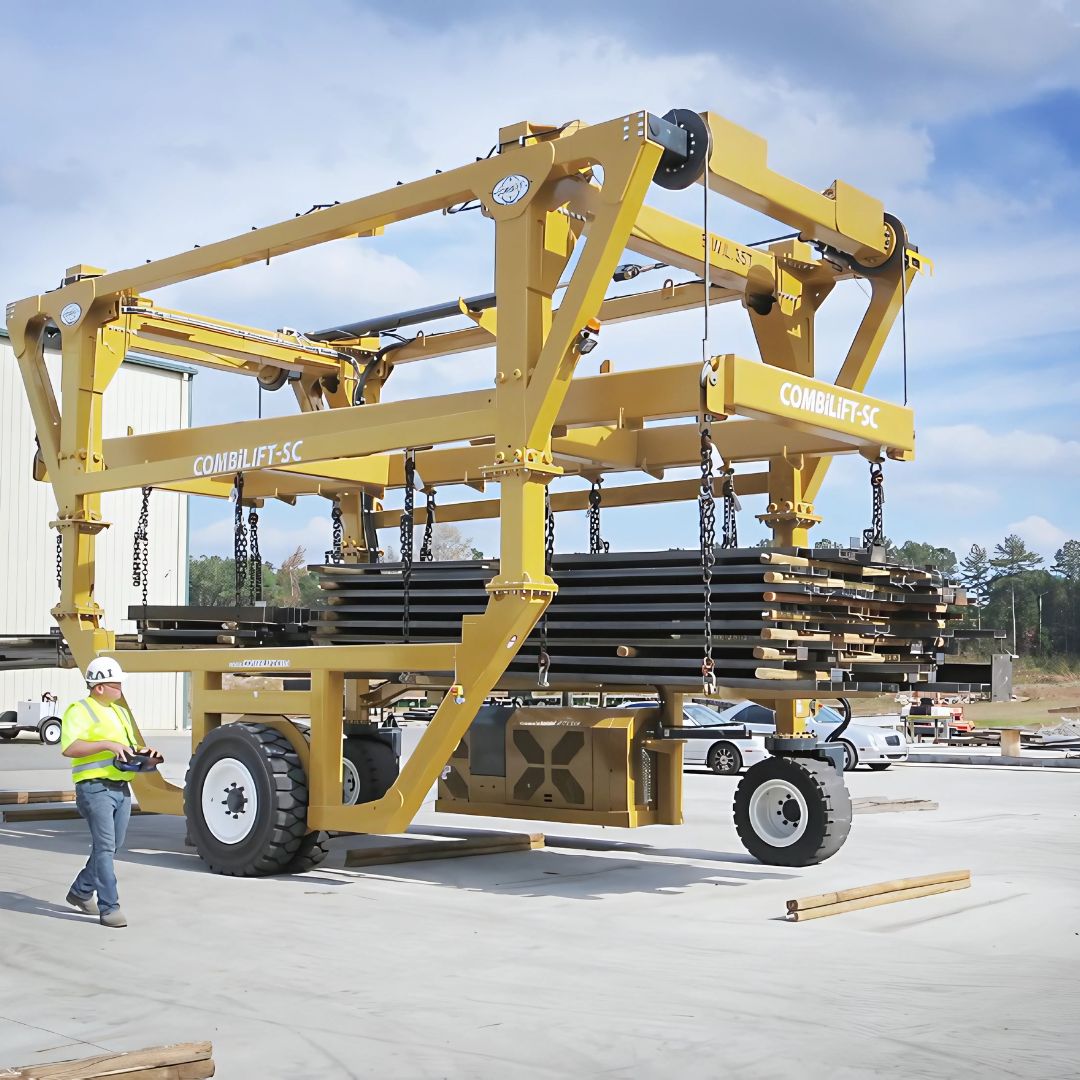 Straddle carrier - Steel handling - Combi-SC