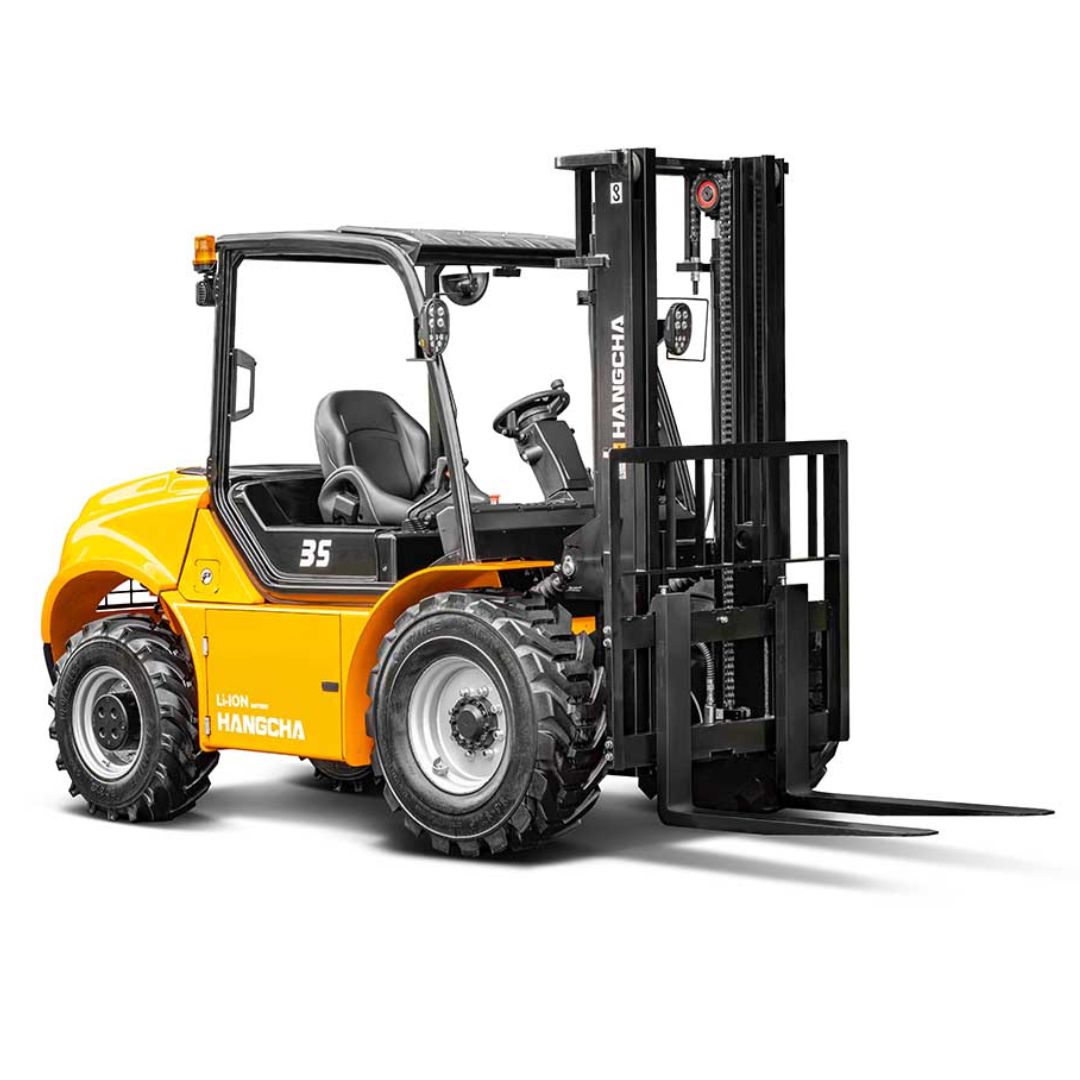 Chariot élévateur tout-terrain à haute tenision - 5000-7000 lb - Série XF2.