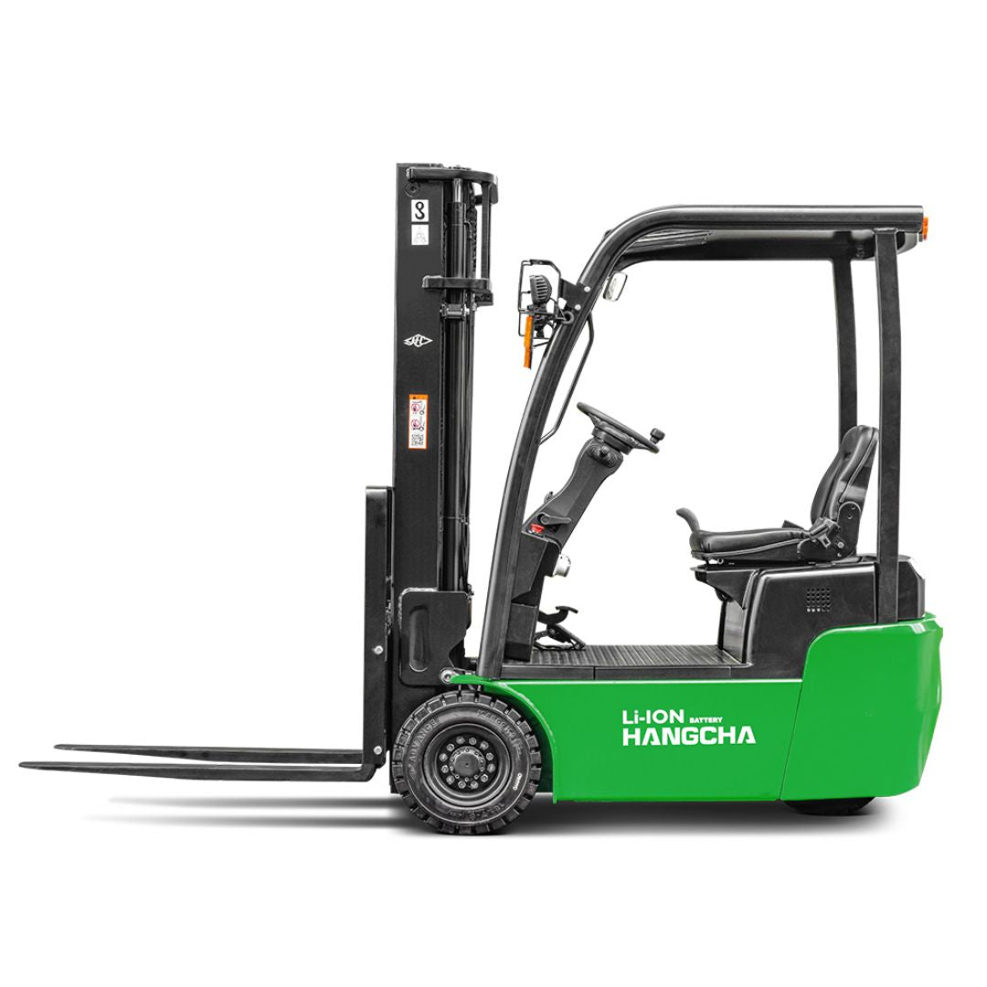 Chariot élévateur électrique à 3 roues Lithium – 2600-3000 lb – Série X.