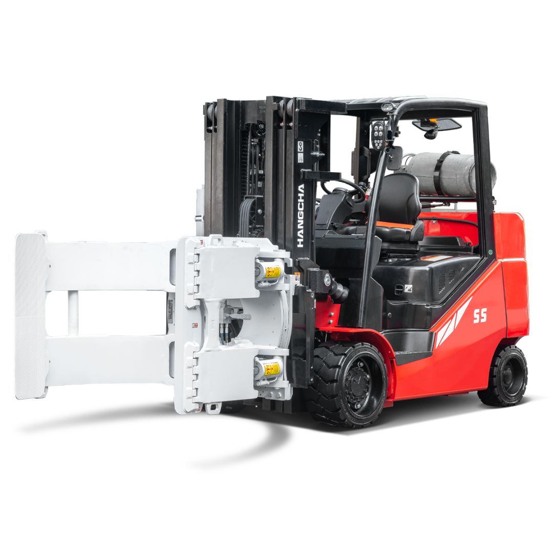 Chariot élévateur spécial pour rouleaux de papier - 12000 lb- Série XF.