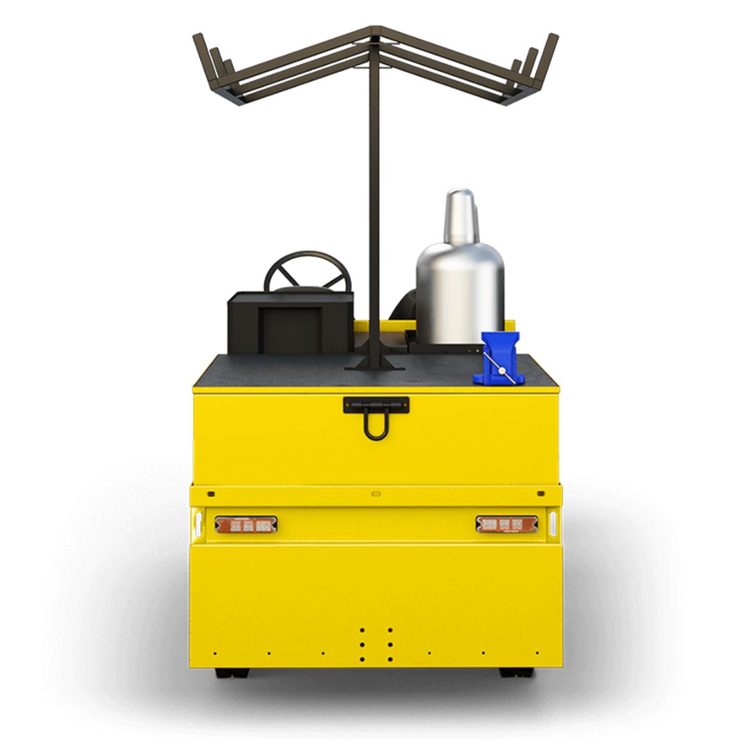 Véhicule sur mesure - atelier mobile pour l’entretien - MX 480.