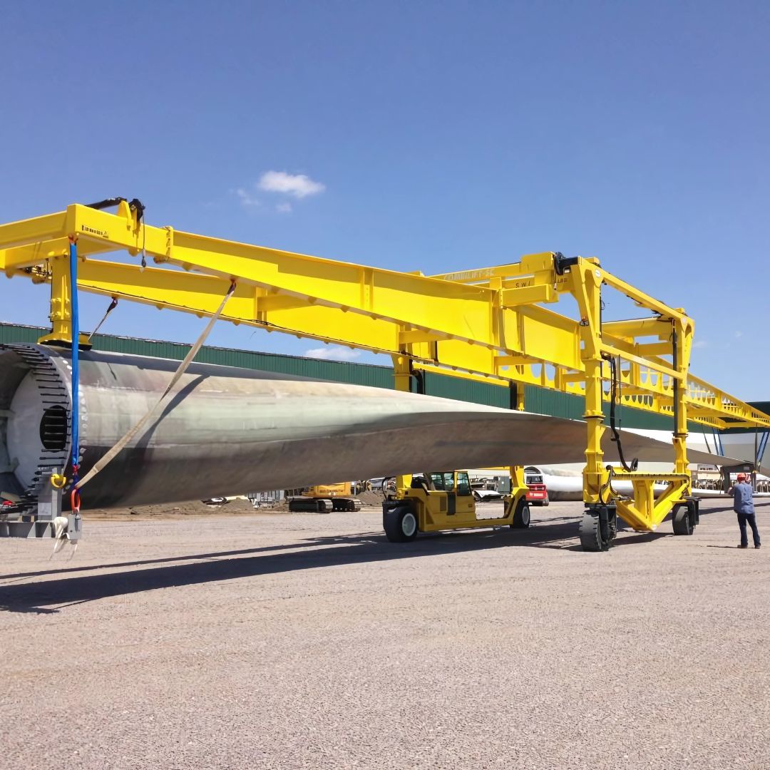 Straddle Carrier - Green Energy Industry - Combi-SC