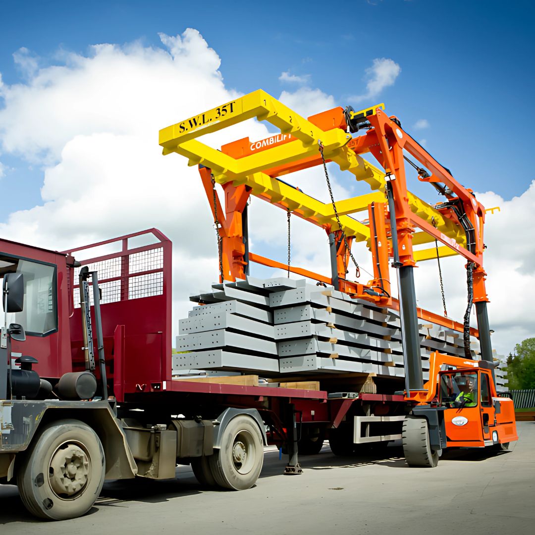 Straddle carrier - Steel handling - Combi-SC