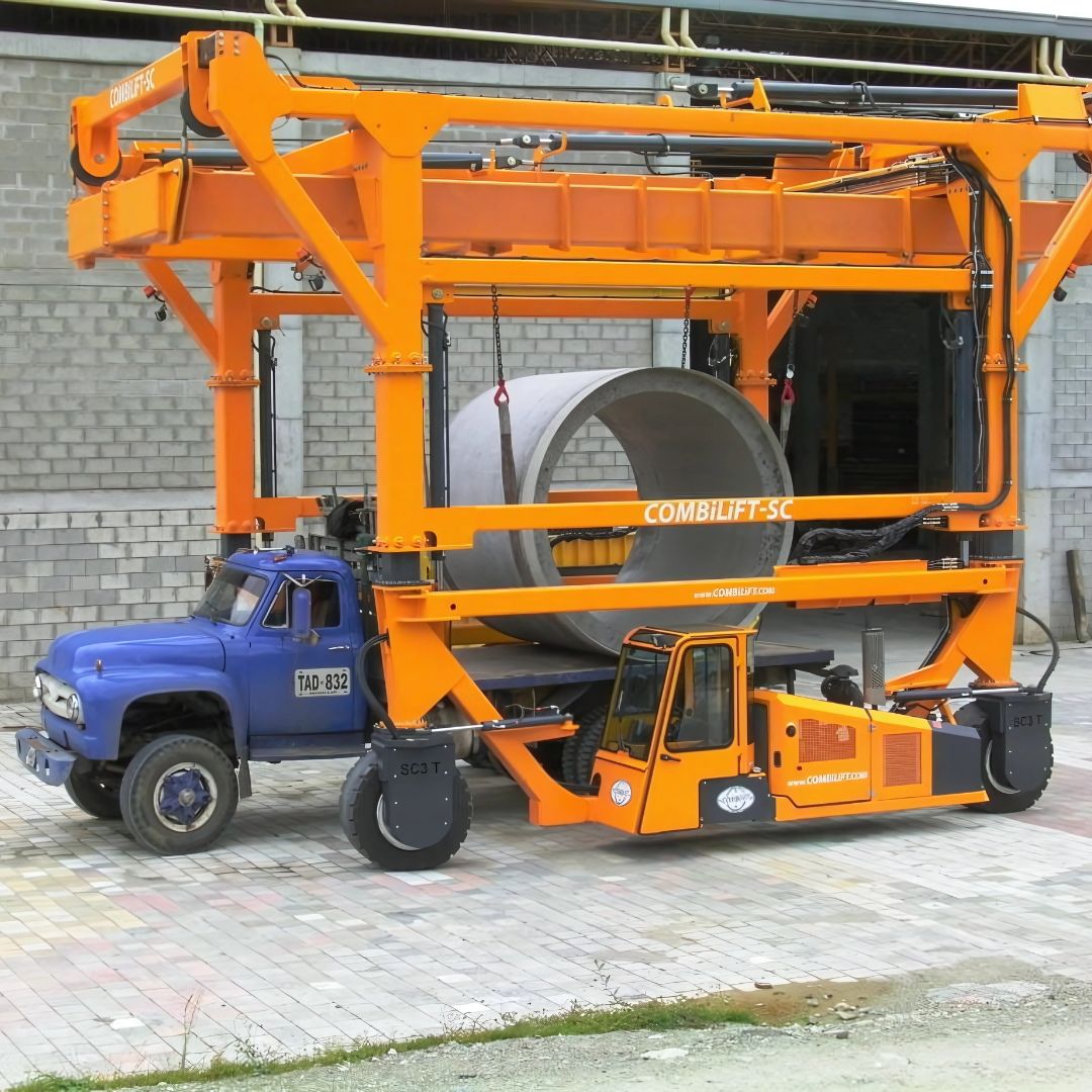 Straddle Carrier - Precast Concrete Industry - Combi-SC