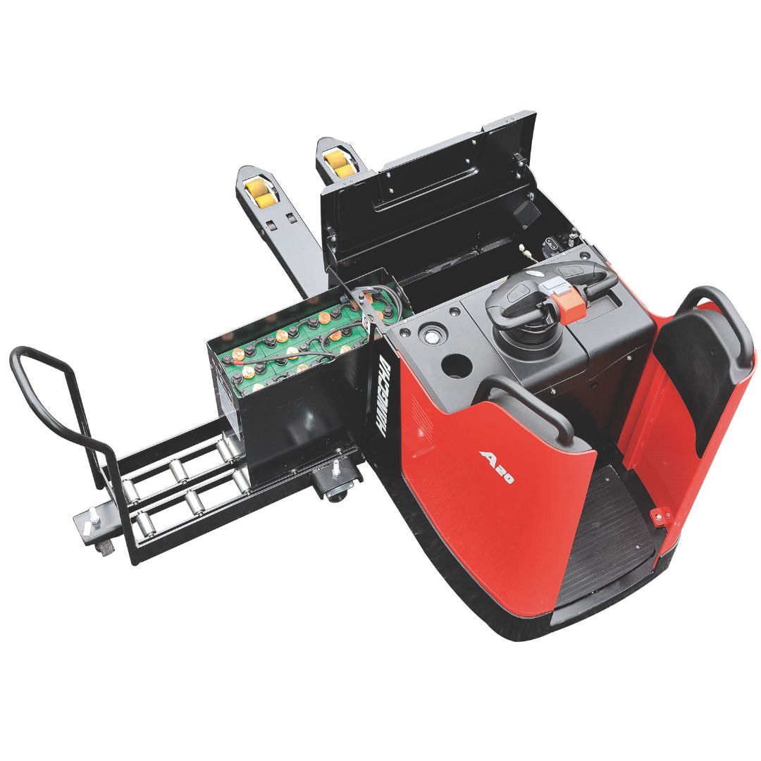 Electric Pallet Truck with Rider - 4500-6500 lb - A Series.