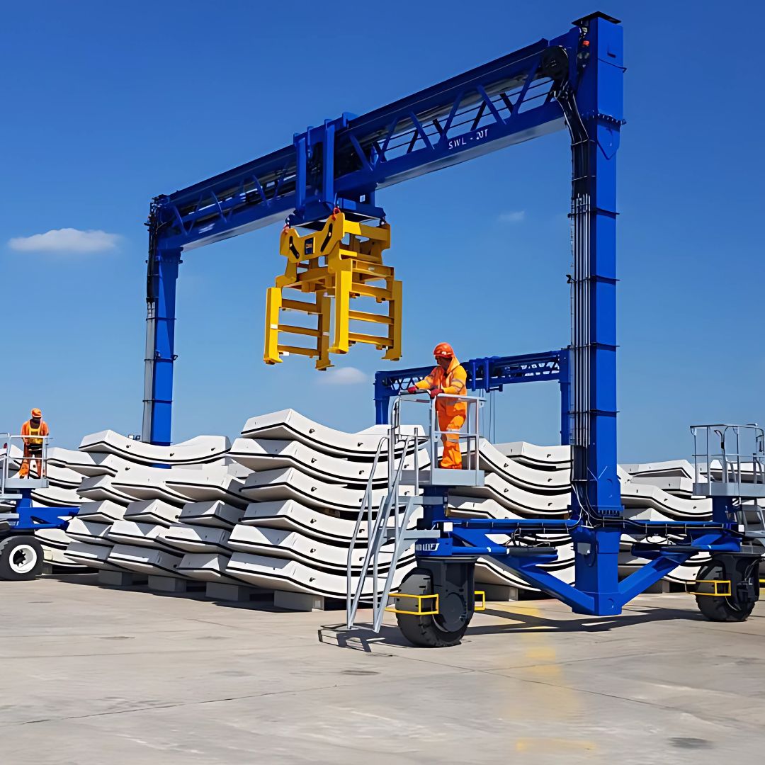 Straddle Carrier - Precast Concrete Industry - Combi-SC