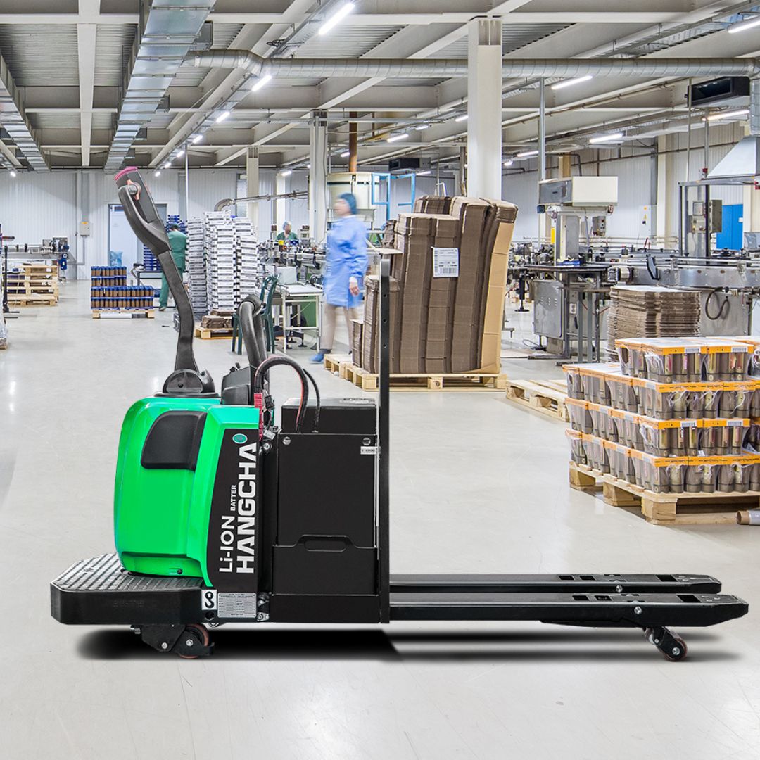 Lithium Electric Ride-On Pallet Truck - 6000-8000 lb - A Series.