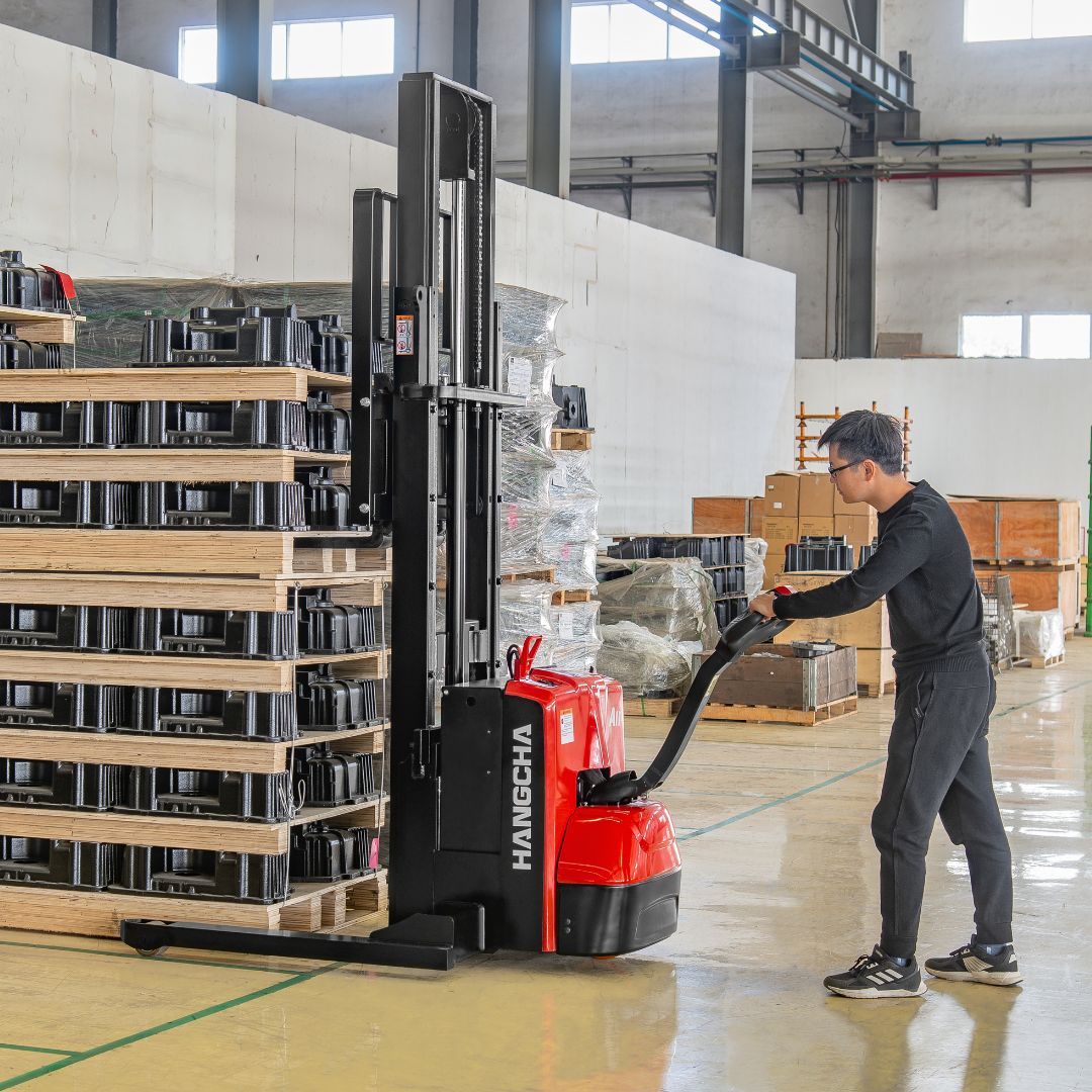 Light-Duty Walkie-Stick Stacker - 2500 lb - A Series