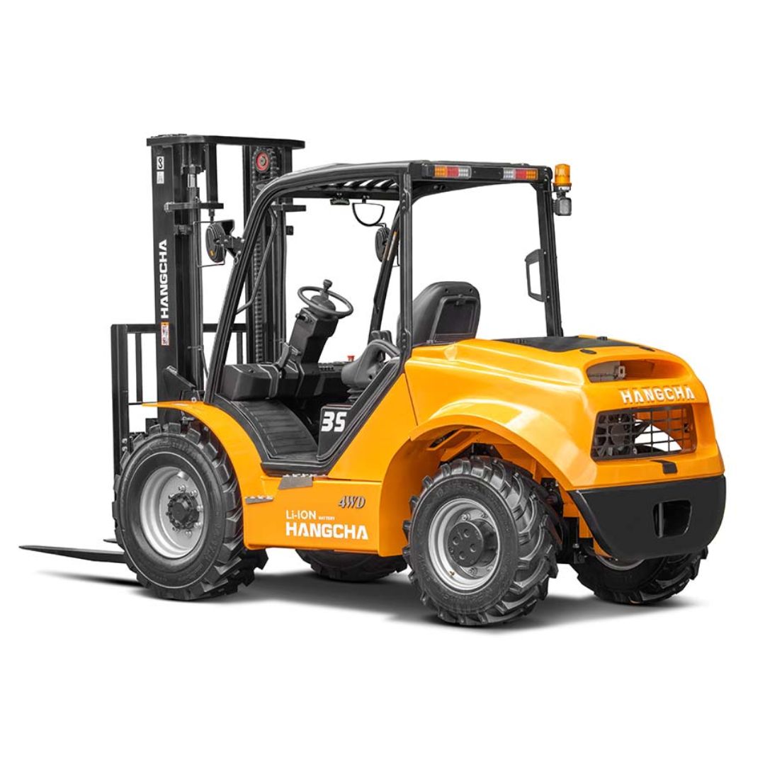 Chariot élévateur tout-terrain à haute tenision - 5000-7000 lb - Série XF2.