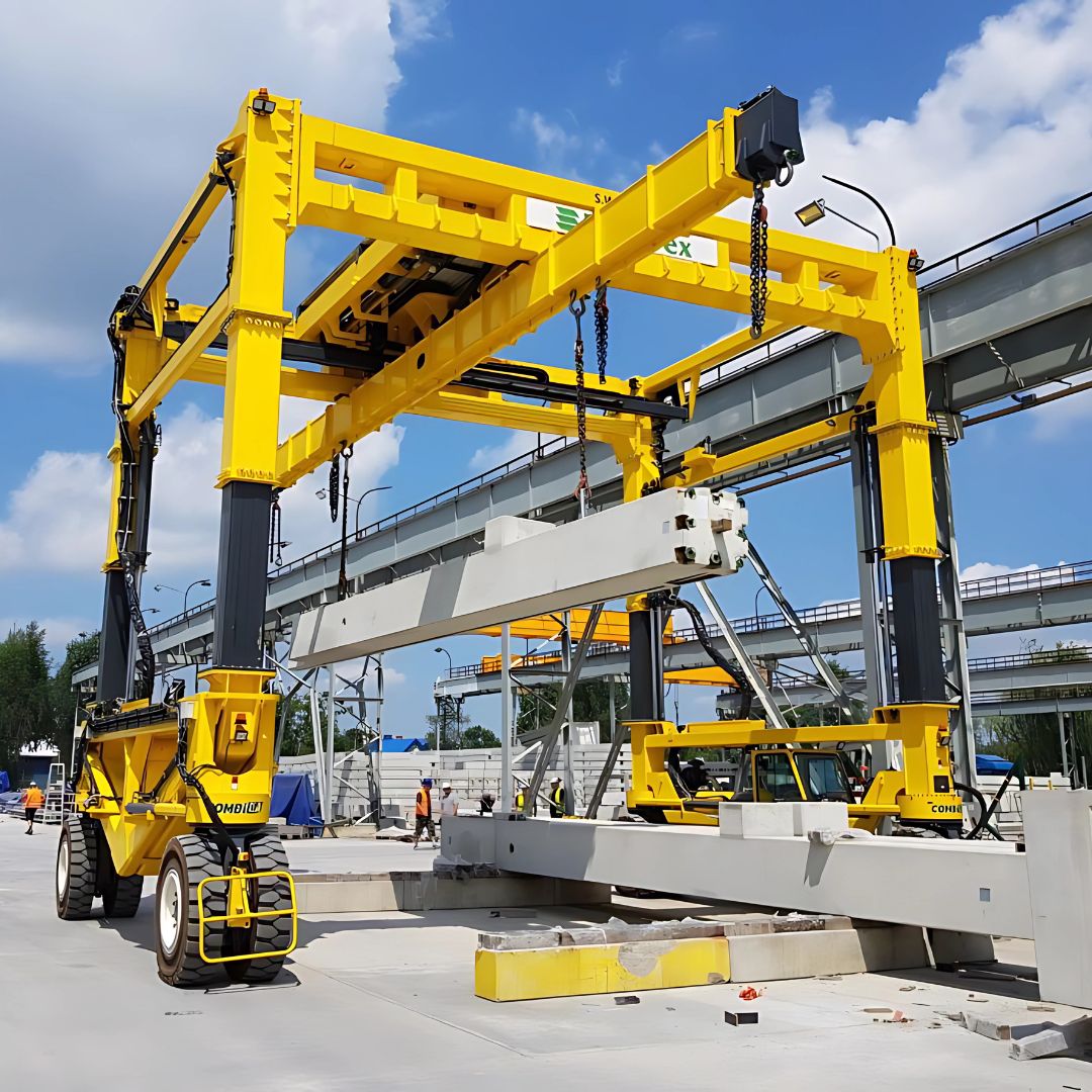 Straddle Carrier - Precast Concrete Industry - Combi-SC