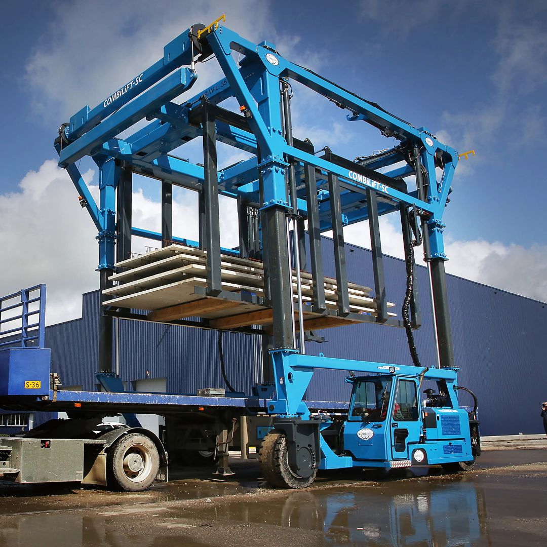 Straddle Carrier - Precast Concrete Industry - Combi-SC
