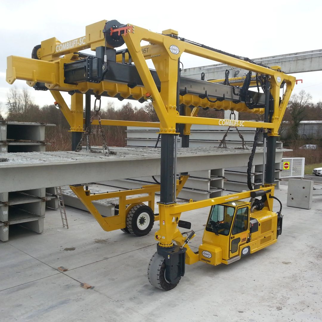 Straddle Carrier - Precast Concrete Industry - Combi-SC