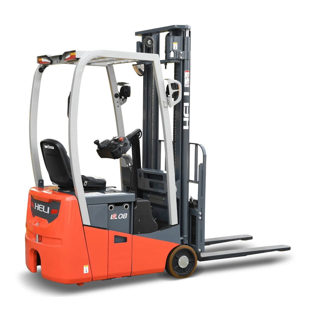 Chariot élévateur électrique à 3 roues à conducteur assis (Propulsion) - 1300 - 2000 lb- Série G.