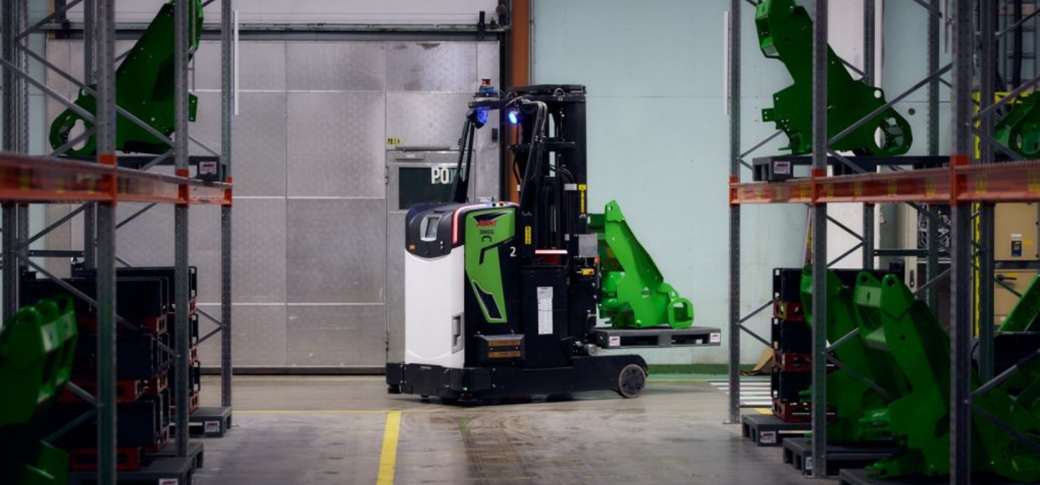 Chariot automatique AGV -Rocla -Équipements Emu.
