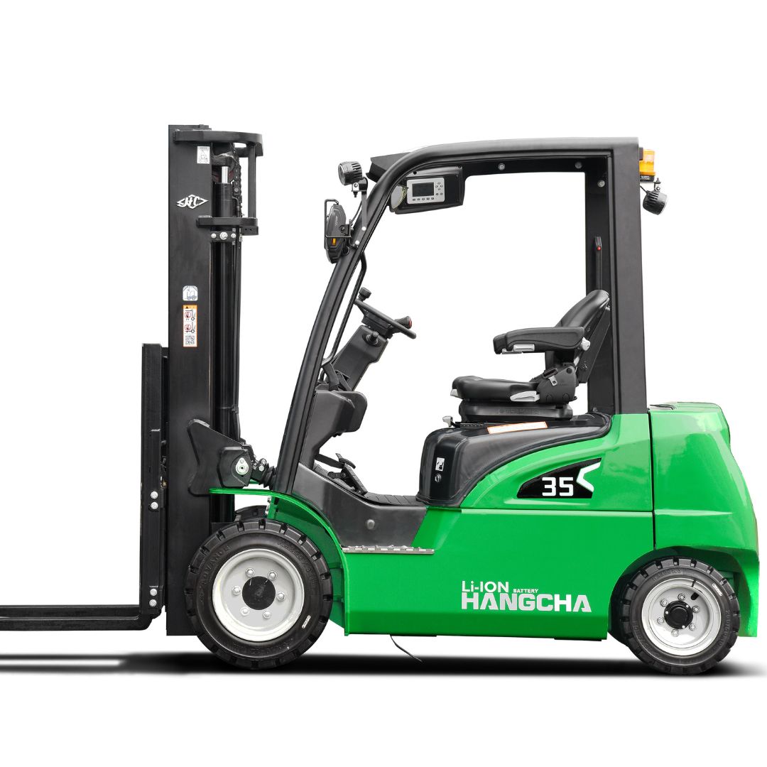 Chariot élévateur à 4 roues Lithium pour charges légères – 4000-7000 lb – Série XC.