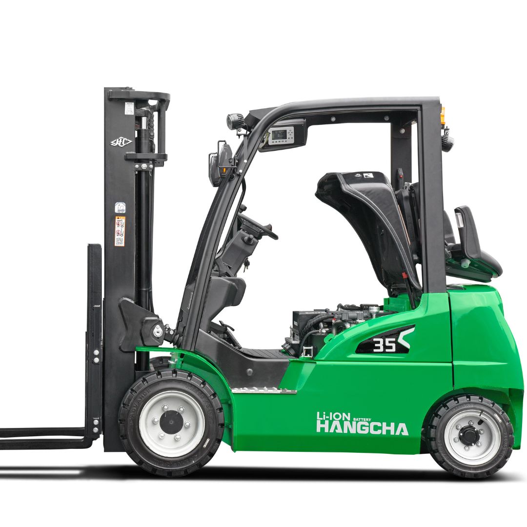 Chariot élévateur à 4 roues Lithium pour charges légères – 4000-7000 lb – Série XC.