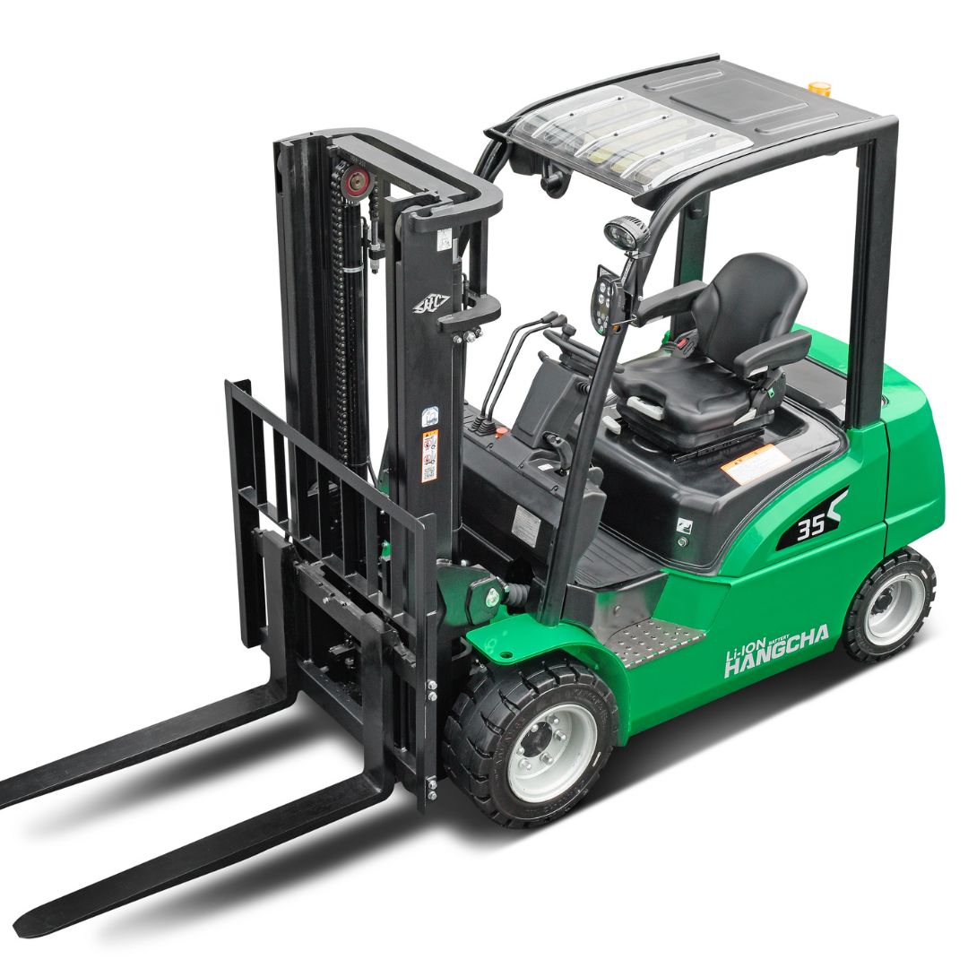 Chariot élévateur à 4 roues Lithium pour charges légères – 4000-7000 lb – Série XC.