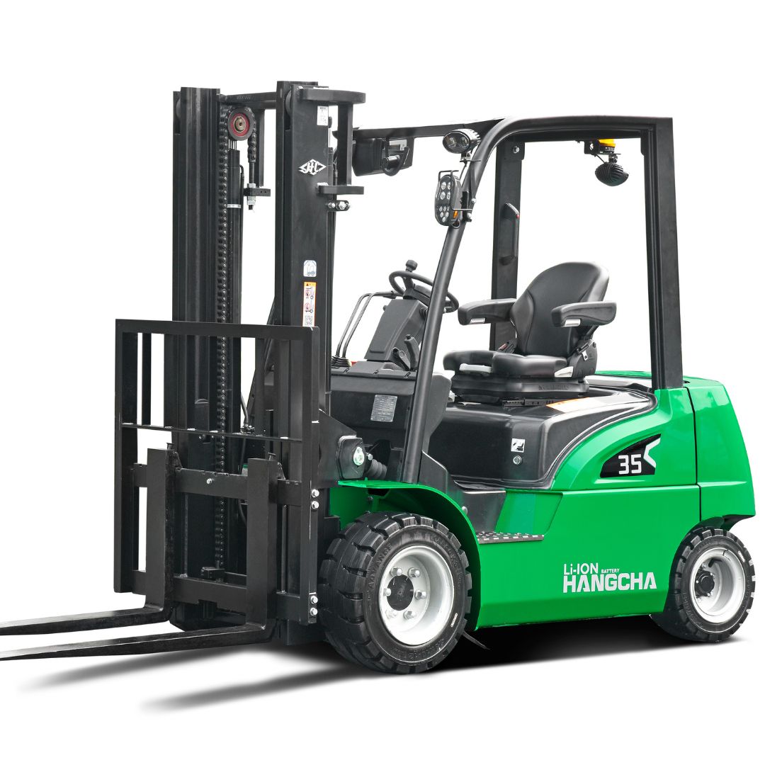 Chariot élévateur à 4 roues Lithium pour charges légères – 4000-7000 lb – Série XC.