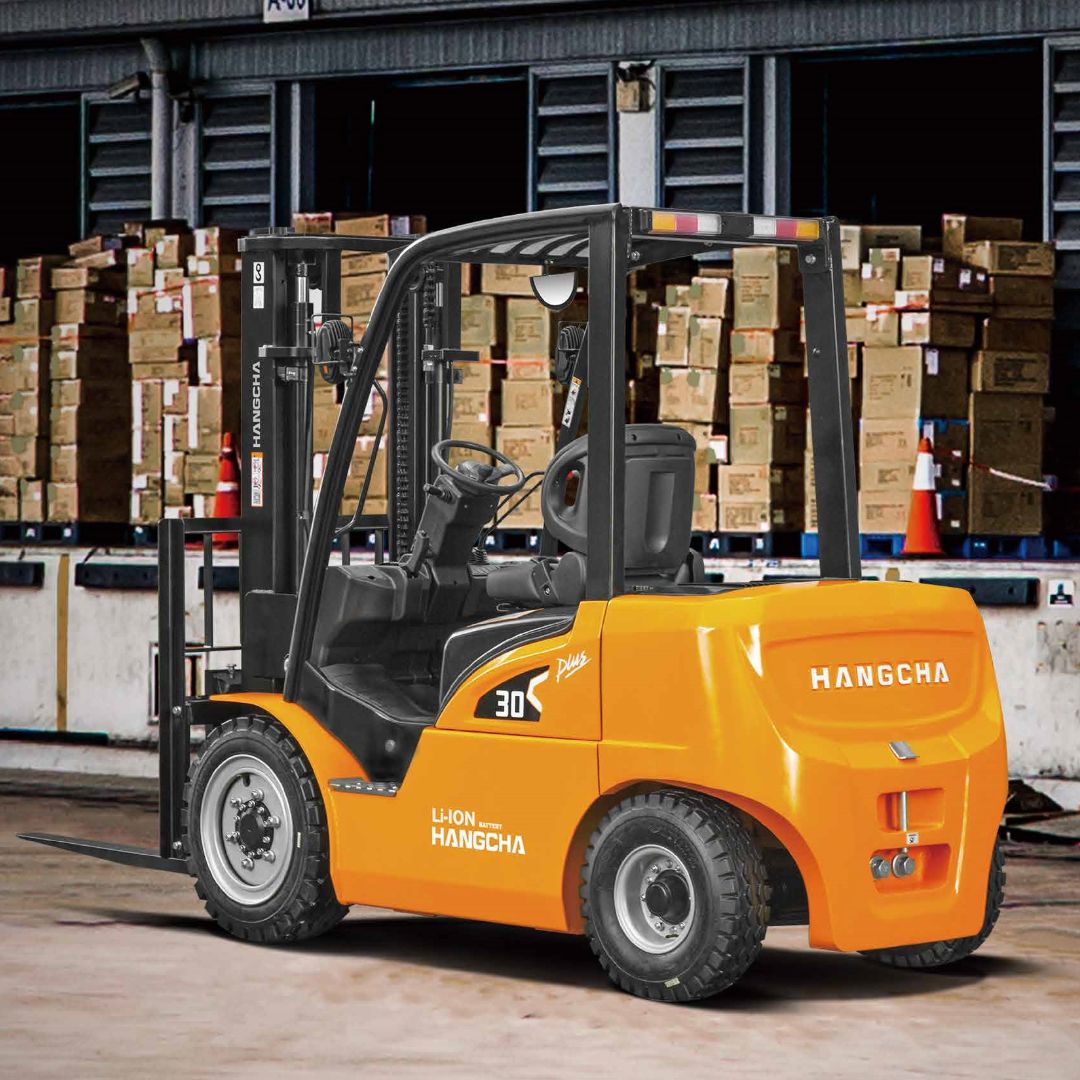 Lithium Electric 4-Wheel Forklift – 4000-8000 lb – XH Series.