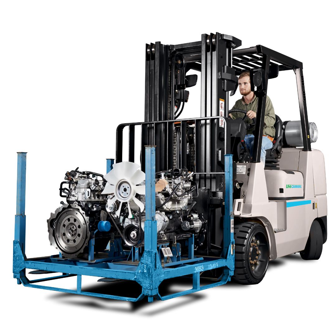 Chariot élévateur à fourche à combustion interne avec pneus à coussin d'air - 10000 - 15000 lb - Série  CF100-CF155