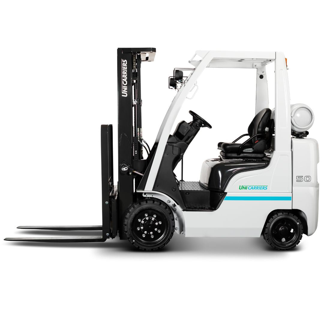 Chariot élévateur à fourche à combustion interne avec pneus à coussin d'air - 3000-8000 lb - Série CF30N-CF80N.