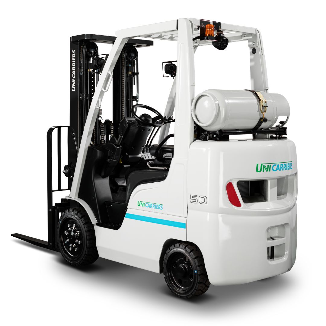 Chariot élévateur à fourche à combustion interne avec pneus à coussin d'air - 3000-8000 lb - Série CF30N-CF80N.