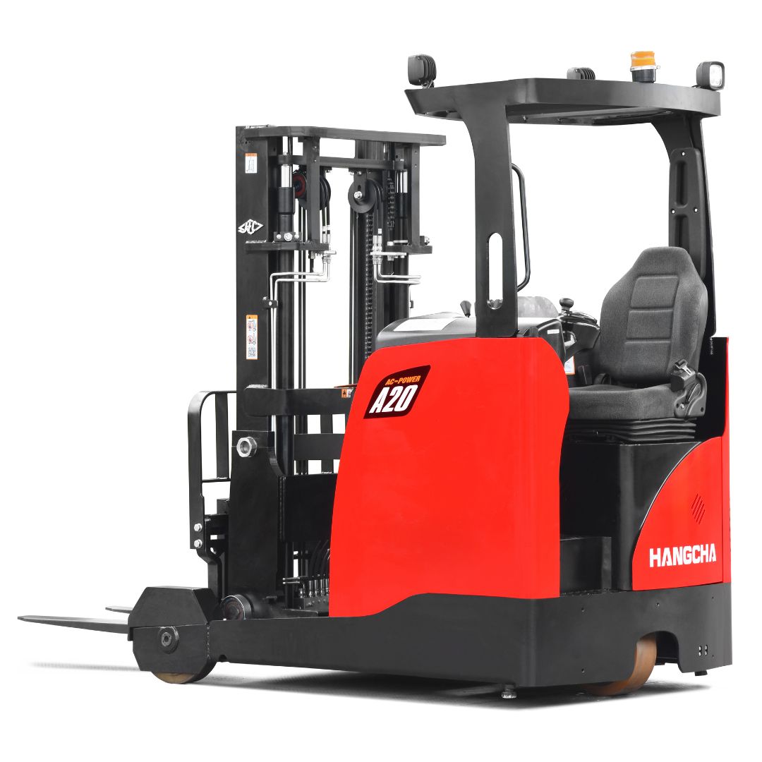 Chariot élévateur à mât rétractable à siège assis – 2500-4500 lb – Série A.