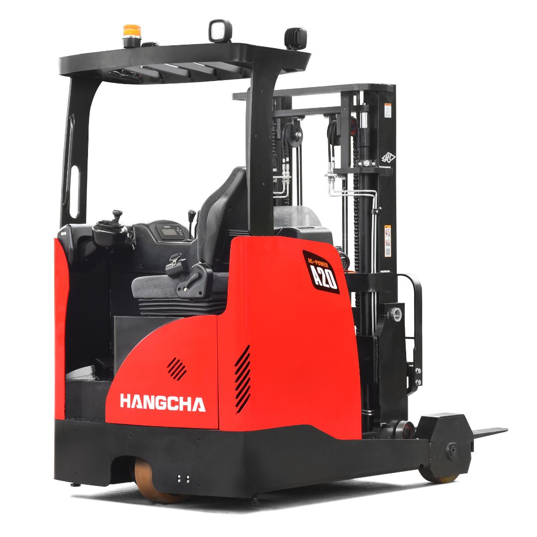 Chariot élévateur à mât rétractable à siège assis – 2500-4500 lb – Série A.