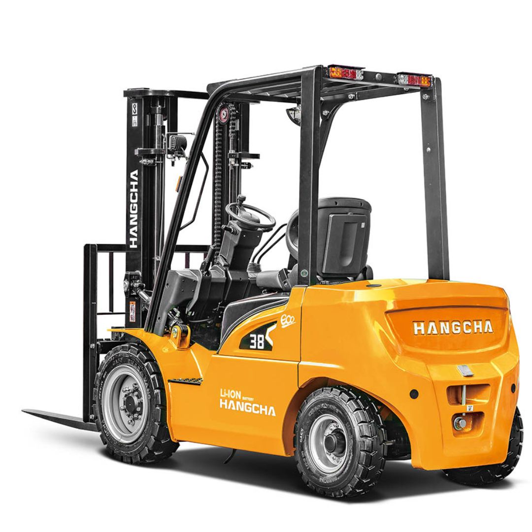 Chariot élévateur électrique à 4 roue au Lithium – 3000-8000 lb – Série XE.