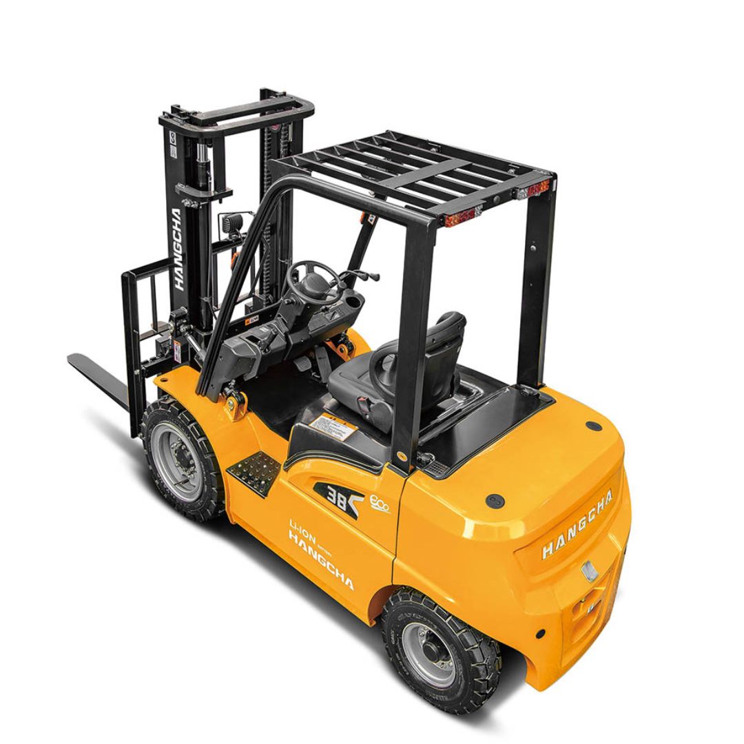 Chariot élévateur électrique à 4 roue au Lithium – 3000-8000 lb – Série XE.