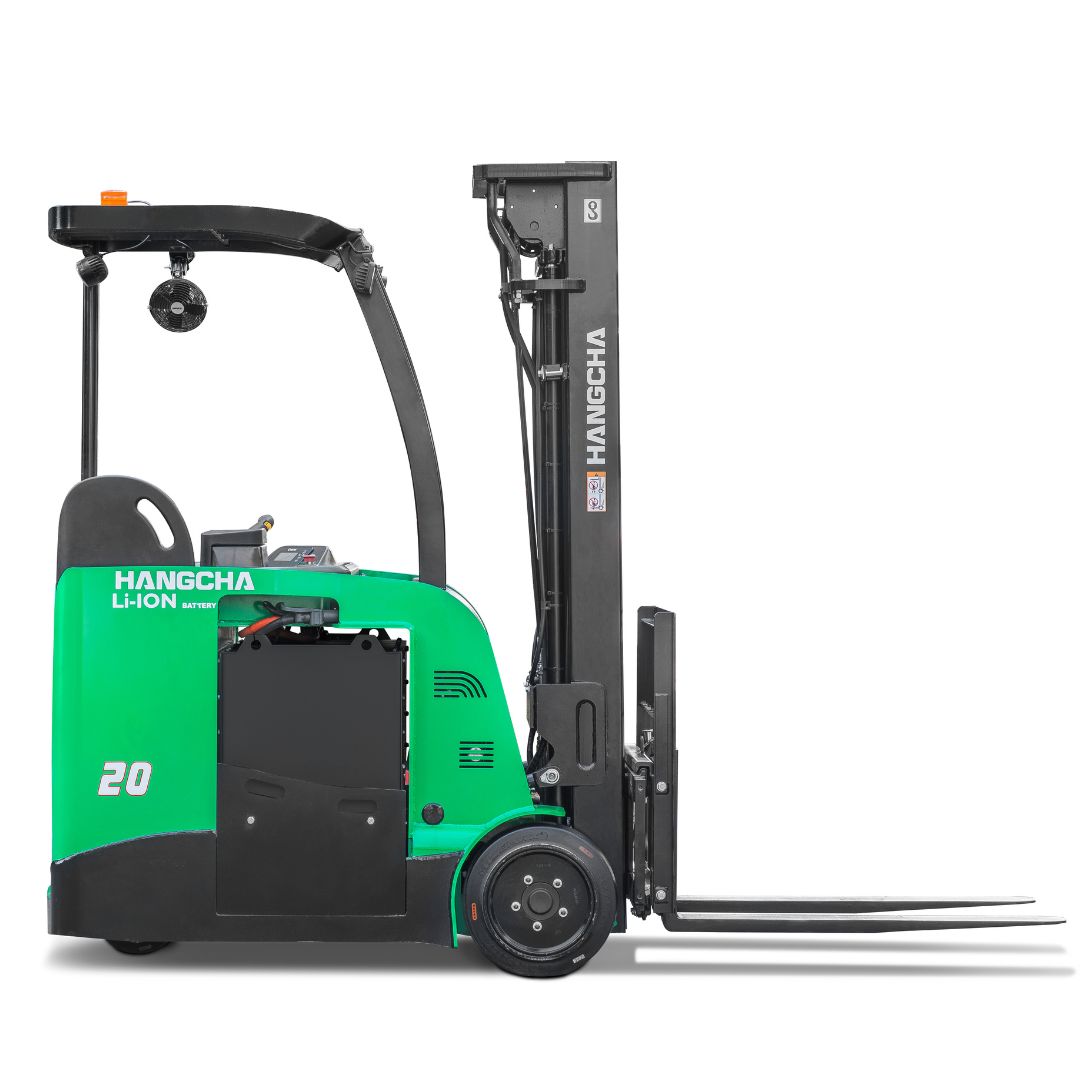 Chariot élévateur électrique à contrepoids à 3 roues Lithium – 3000-5000 lb – Série A.