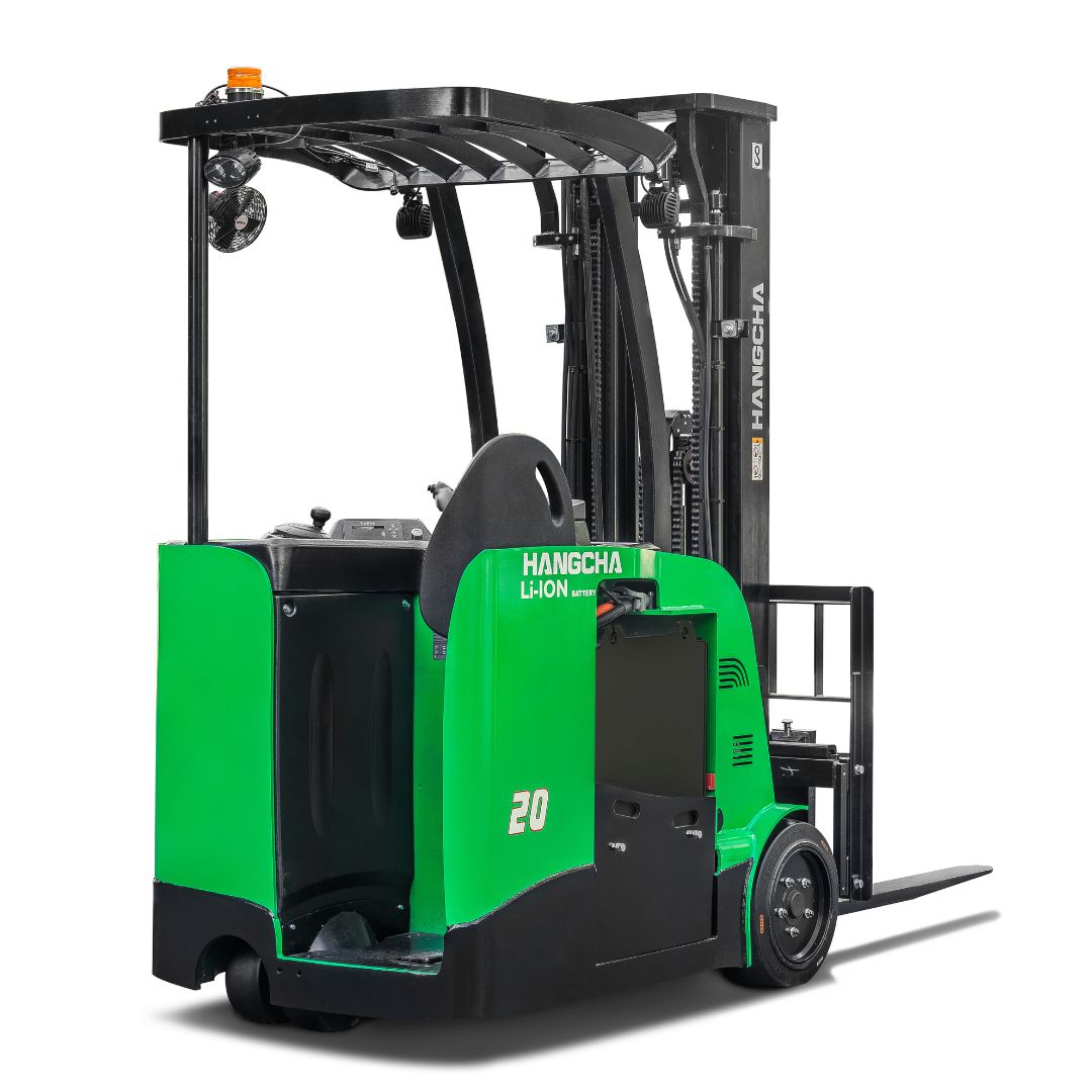 Chariot élévateur électrique à contrepoids à 3 roues Lithium – 3000-5000 lb – Série A.