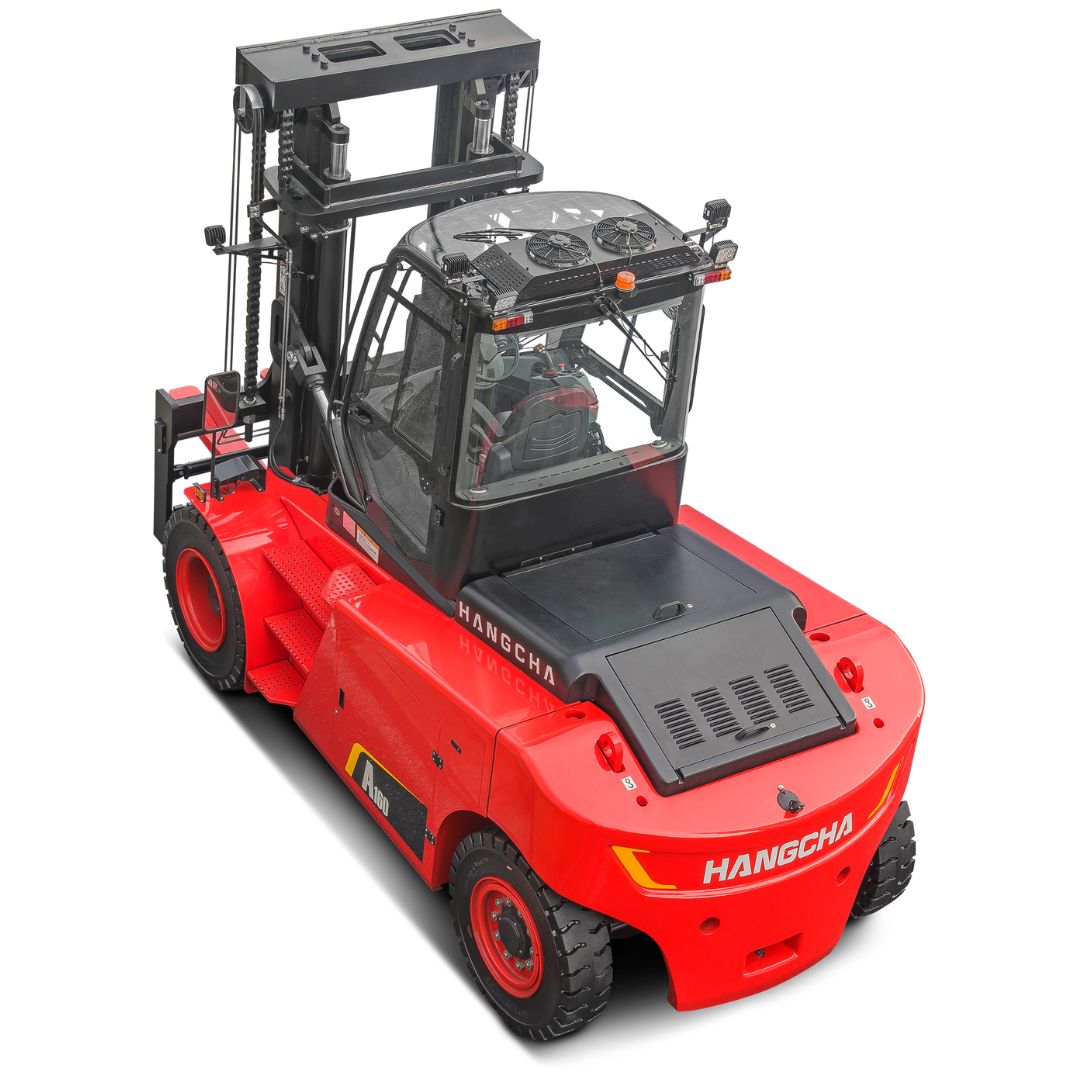 Chariot élévateur électrique à 4 roues pneumatique – 25000-35000 lb – Série A.