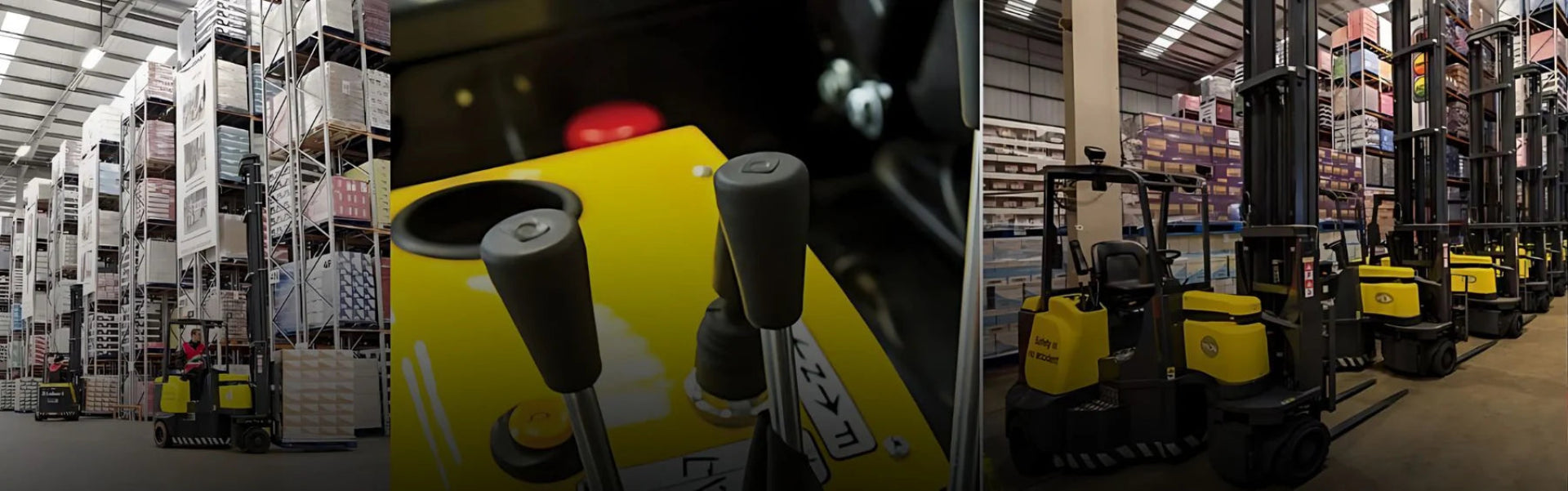 Chariots élévateurs multidirectionnelle -Aisle master - Équipements Emu