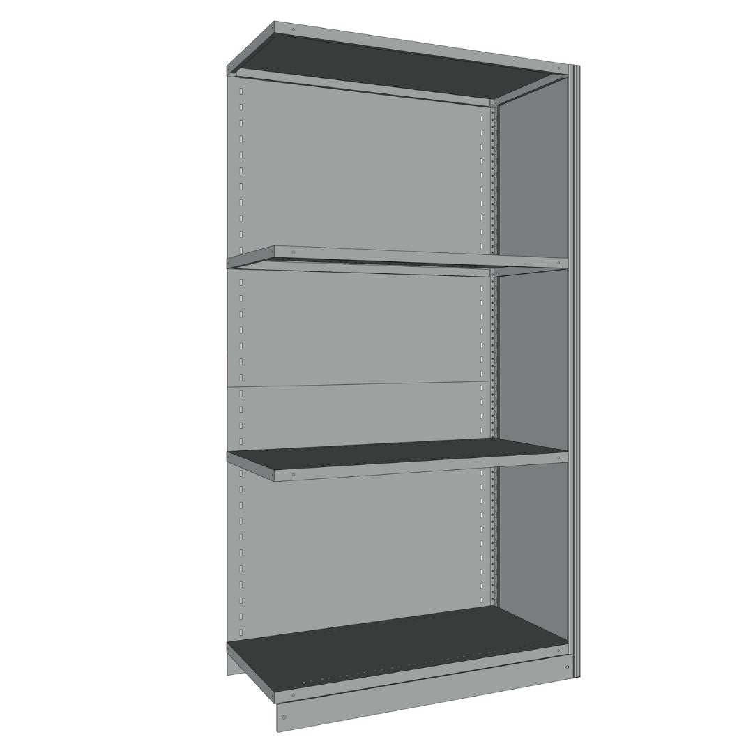 Étagères En Acier Sans Boulons Interlok - 36x24 - 76 h