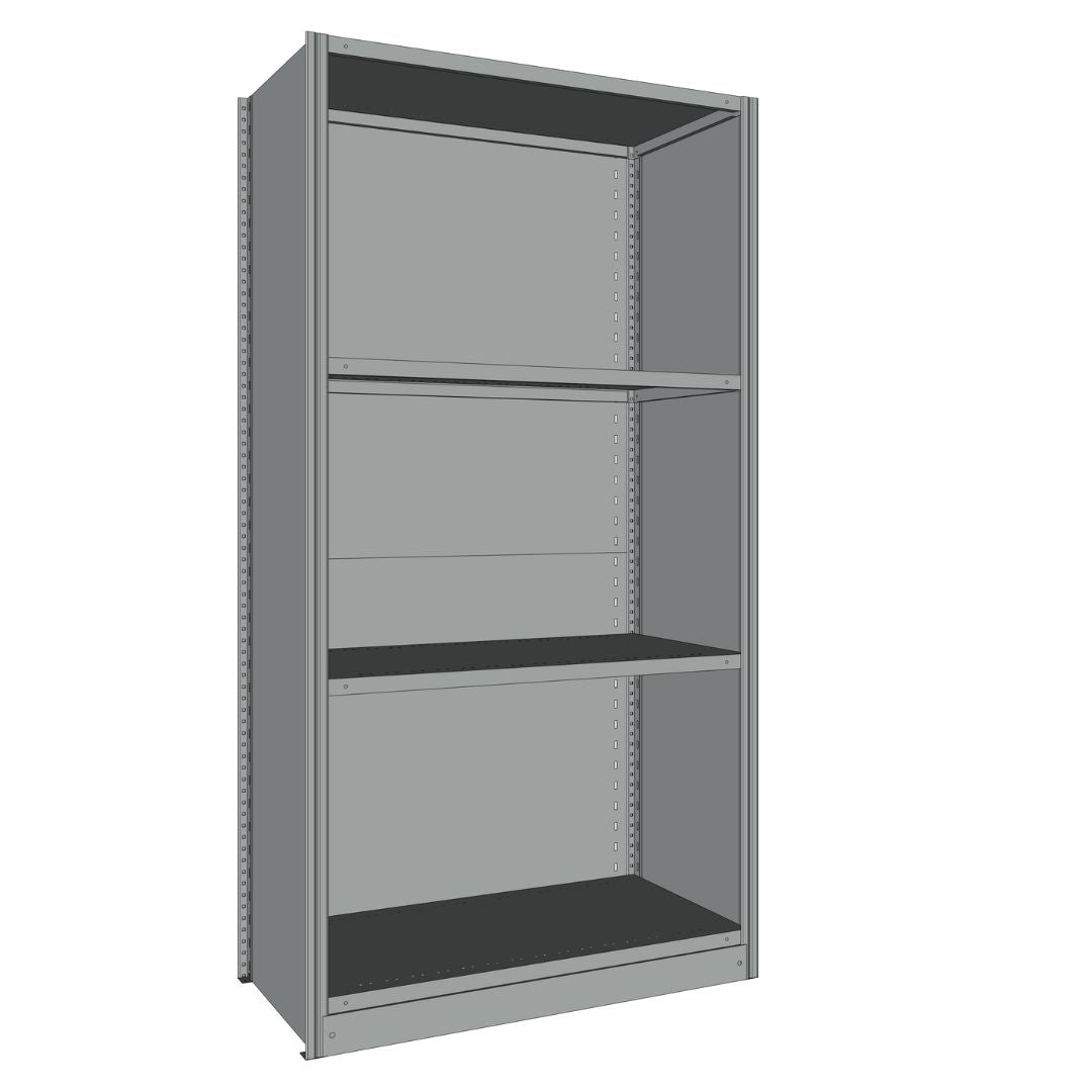 Étagères En Acier Sans Boulons Interlok - 36x24 - 76 h