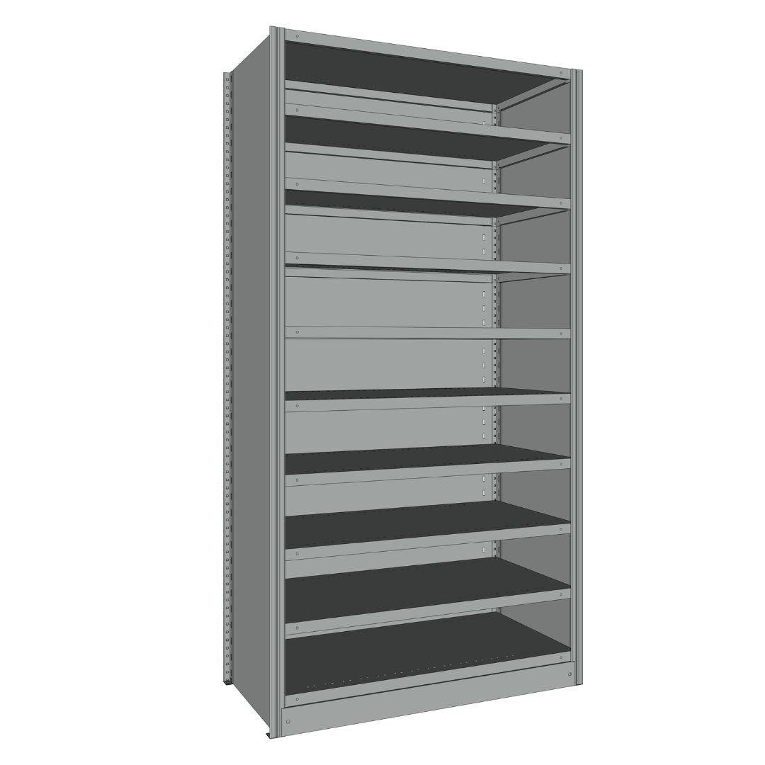 Étagères En Acier Sans Boulons Interlok - 36x24 - 76 h