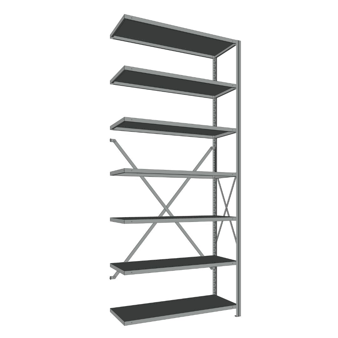 Interlok Boltless Steel Shelves - 36x24 - 100 h