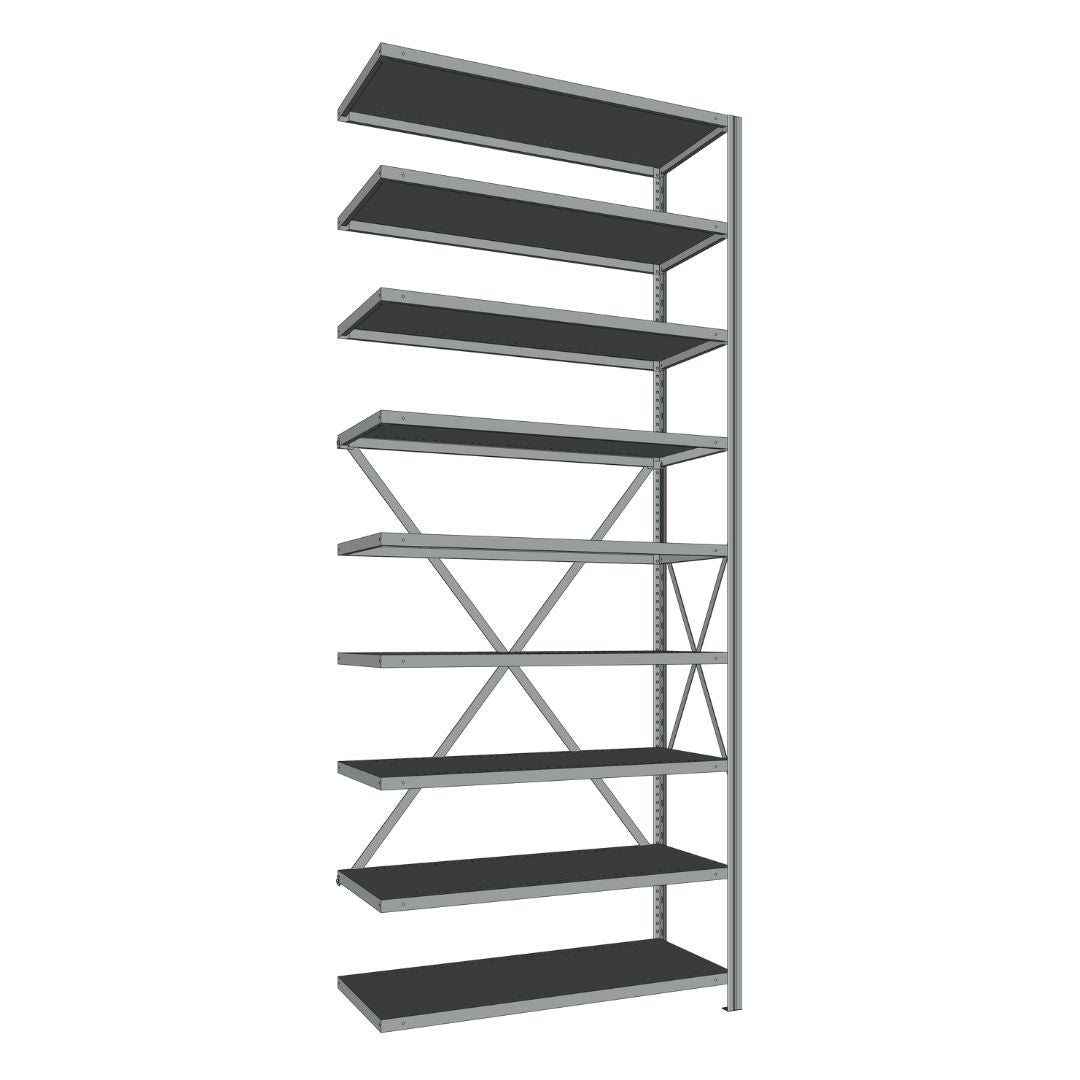 Interlok Boltless Steel Shelves - 36x24 - 100 h
