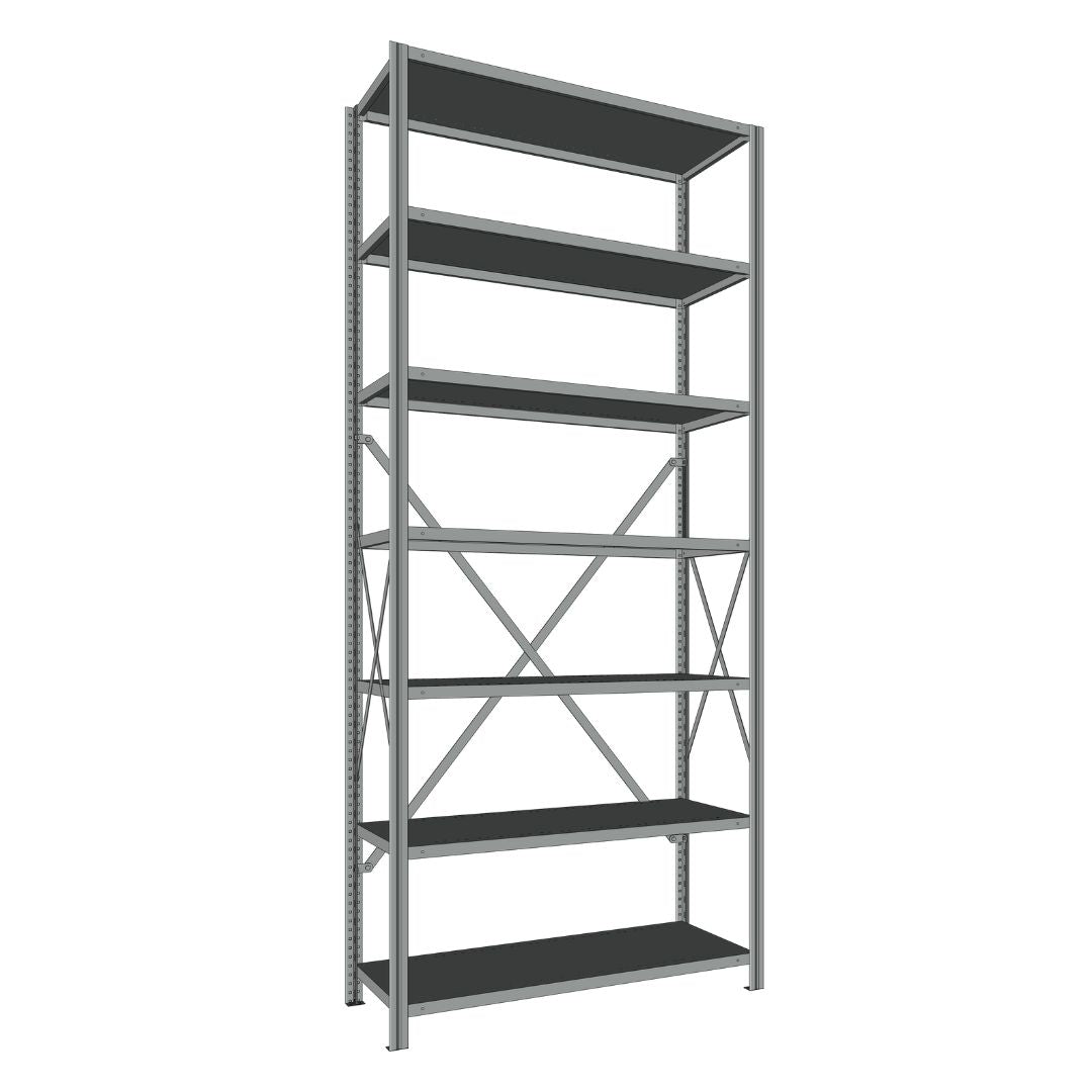 Interlok Boltless Steel Shelves - 36x24 - 100 h