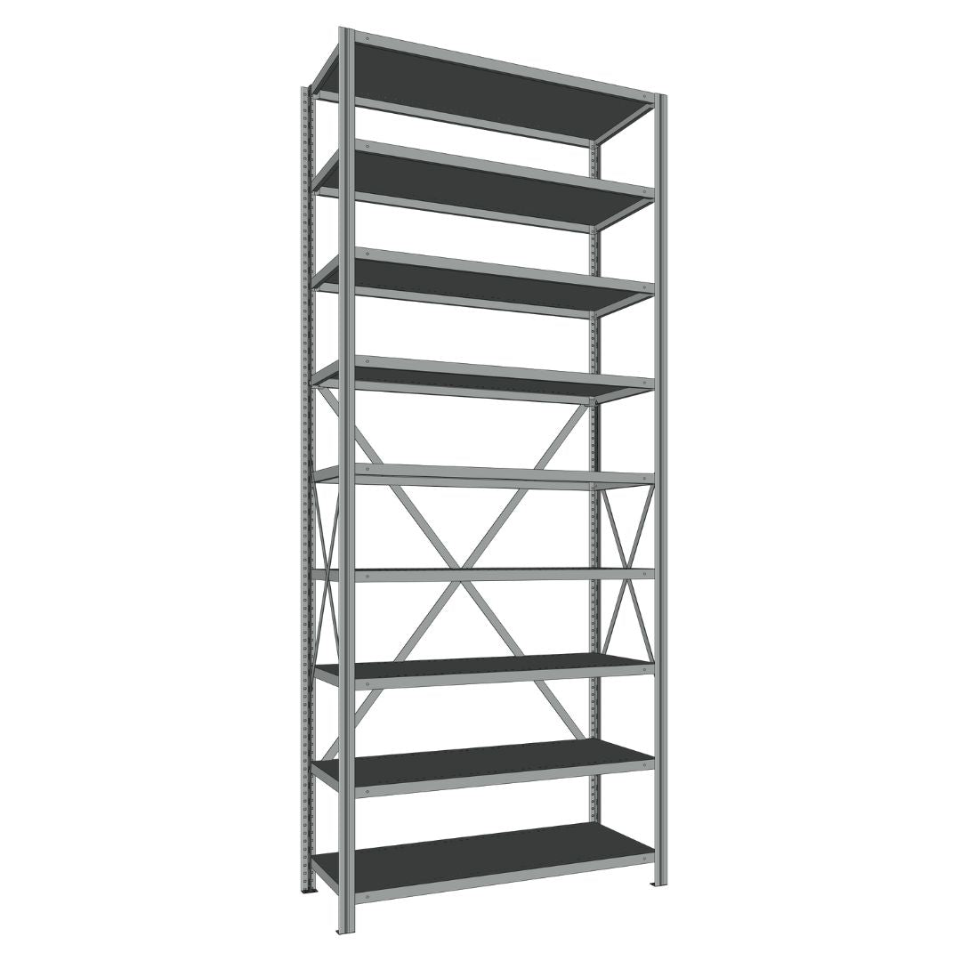 Interlok Boltless Steel Shelves - 36x24 - 100 h