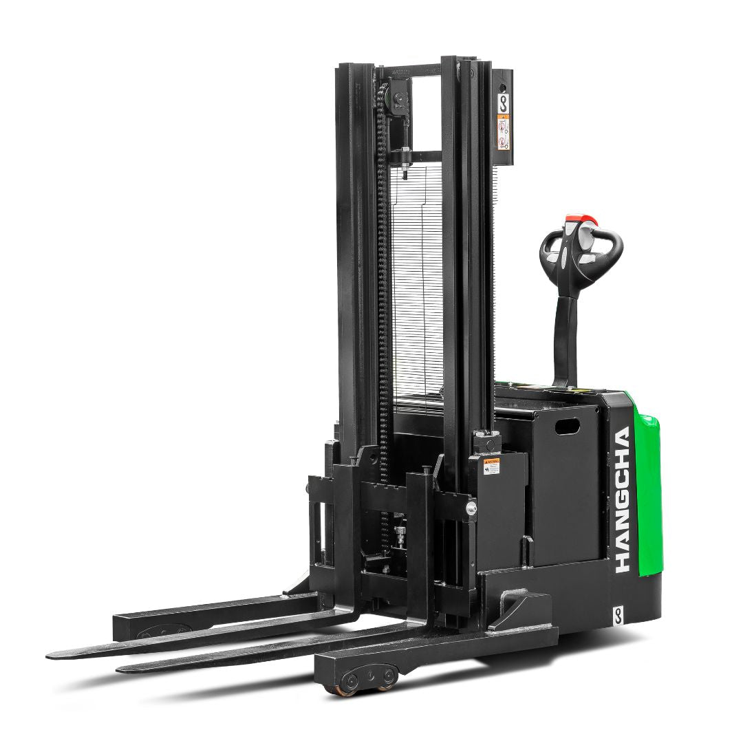 Gerbeur électrique industriel à conducteur marchant au Lithium – 2500-4000 lb – Série A.