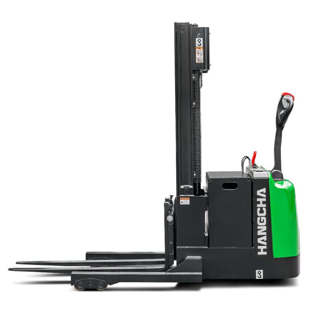Lithium Industrial Electric Walk-Behind Stacker – 2500-4000 lb – A Series.