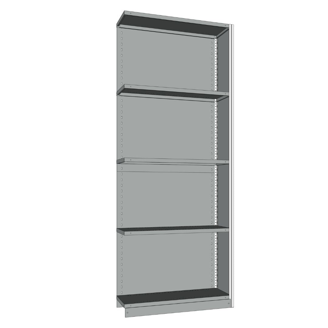 Interlok Boltless Steel Shelves - 36x18 - 100 h