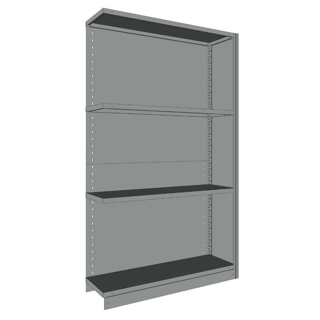 Étagères En Acier Sans Boulons Interlok - 36x18 - 76 h