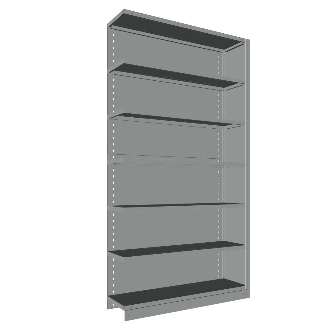 Étagères En Acier Sans Boulons Interlok - 36x18 - 88 h