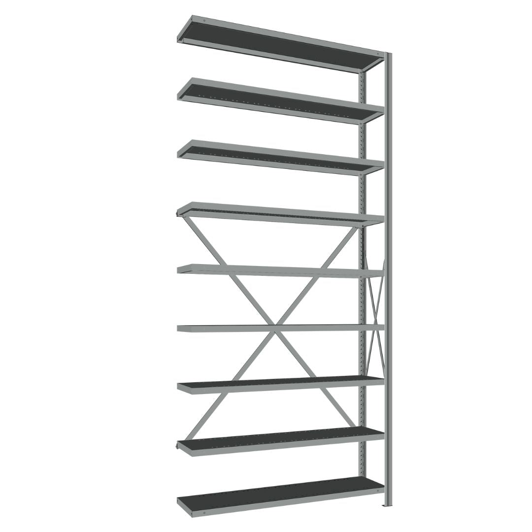 Interlok Boltless Steel Shelves - 36x18 - 100 h