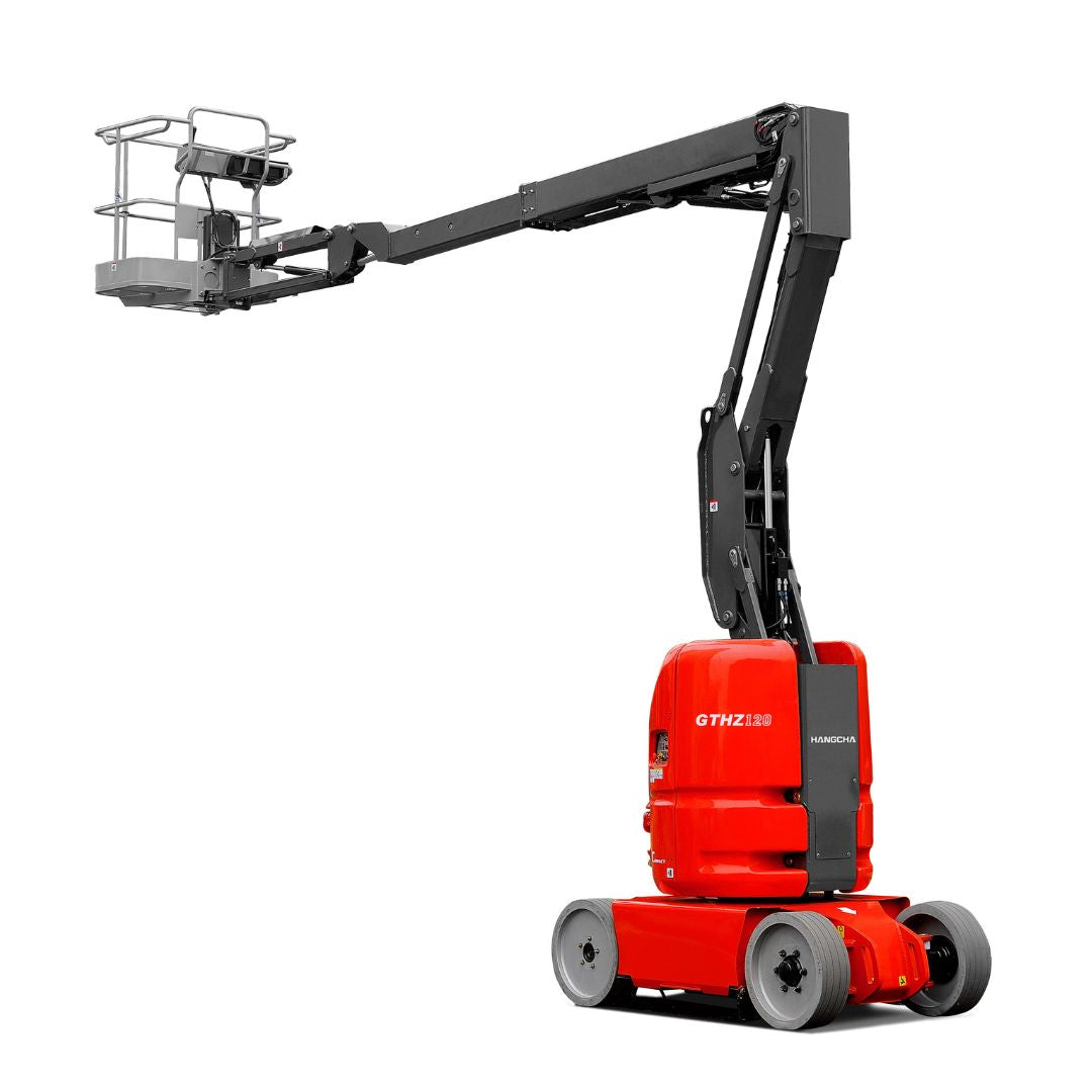 Nacelle élévatrice articulée.