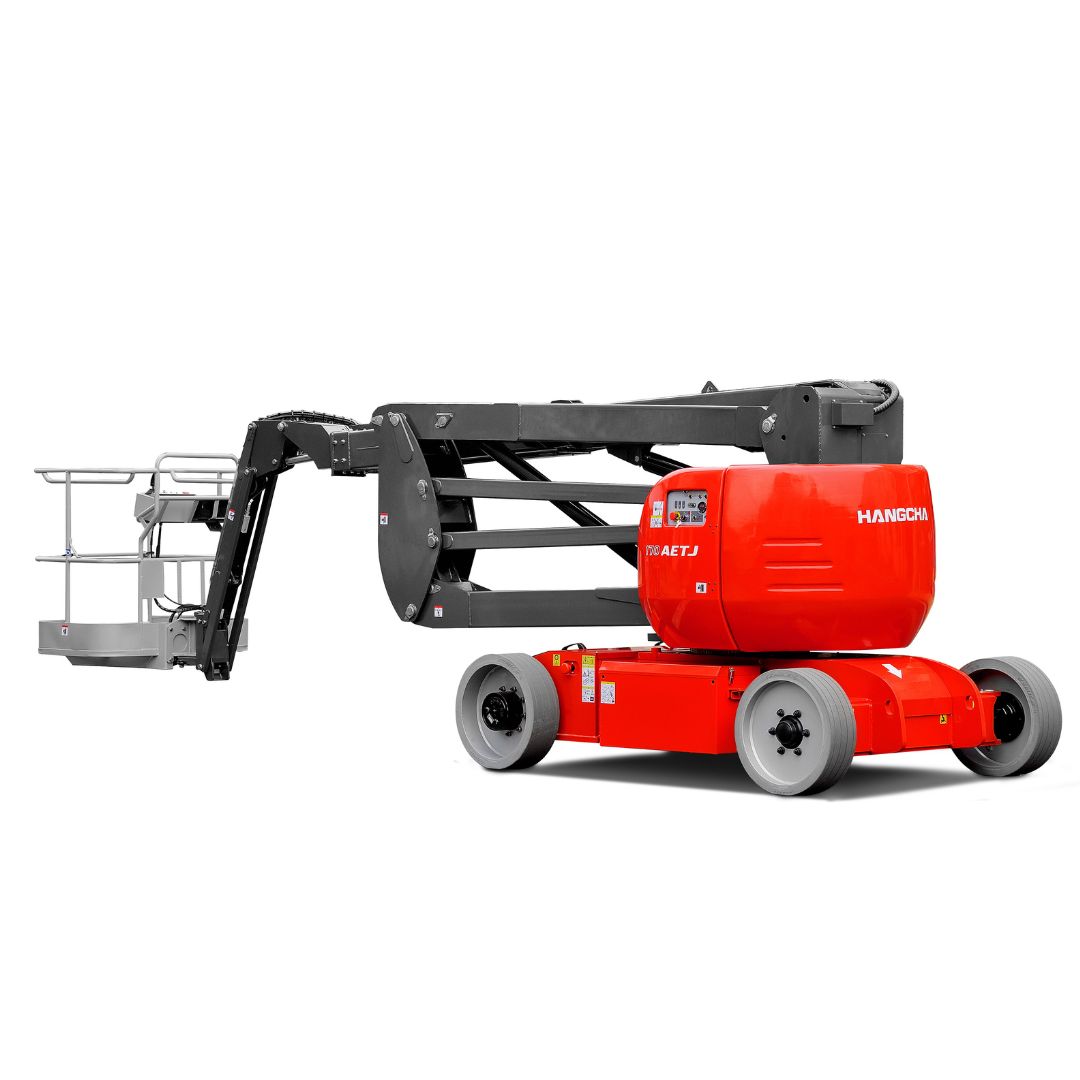 Nacelle élévatrice articulée.